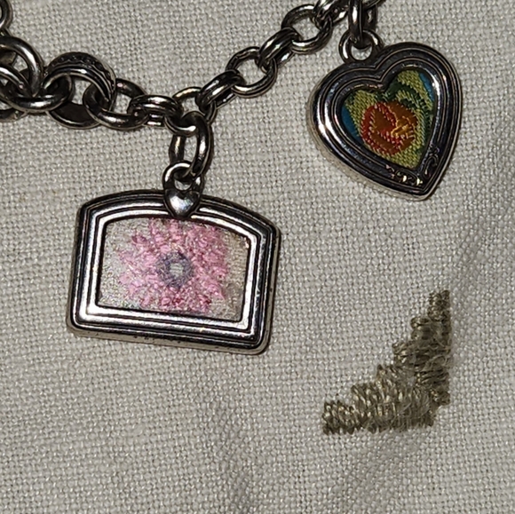 Brighton Framed Needlepoint Charm Bracelet - Picture 5 of 16